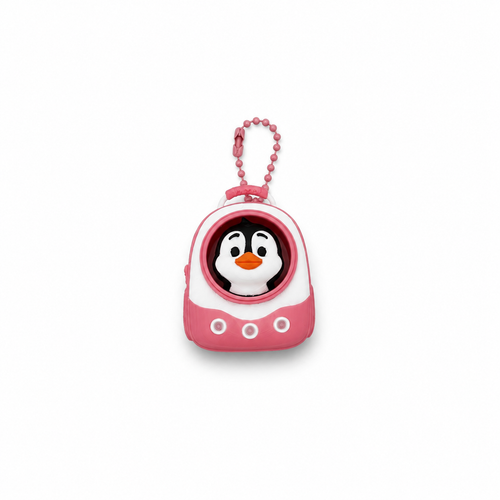3D Printed Penguin Clicker Keychain | Satisfying Fidget Toy