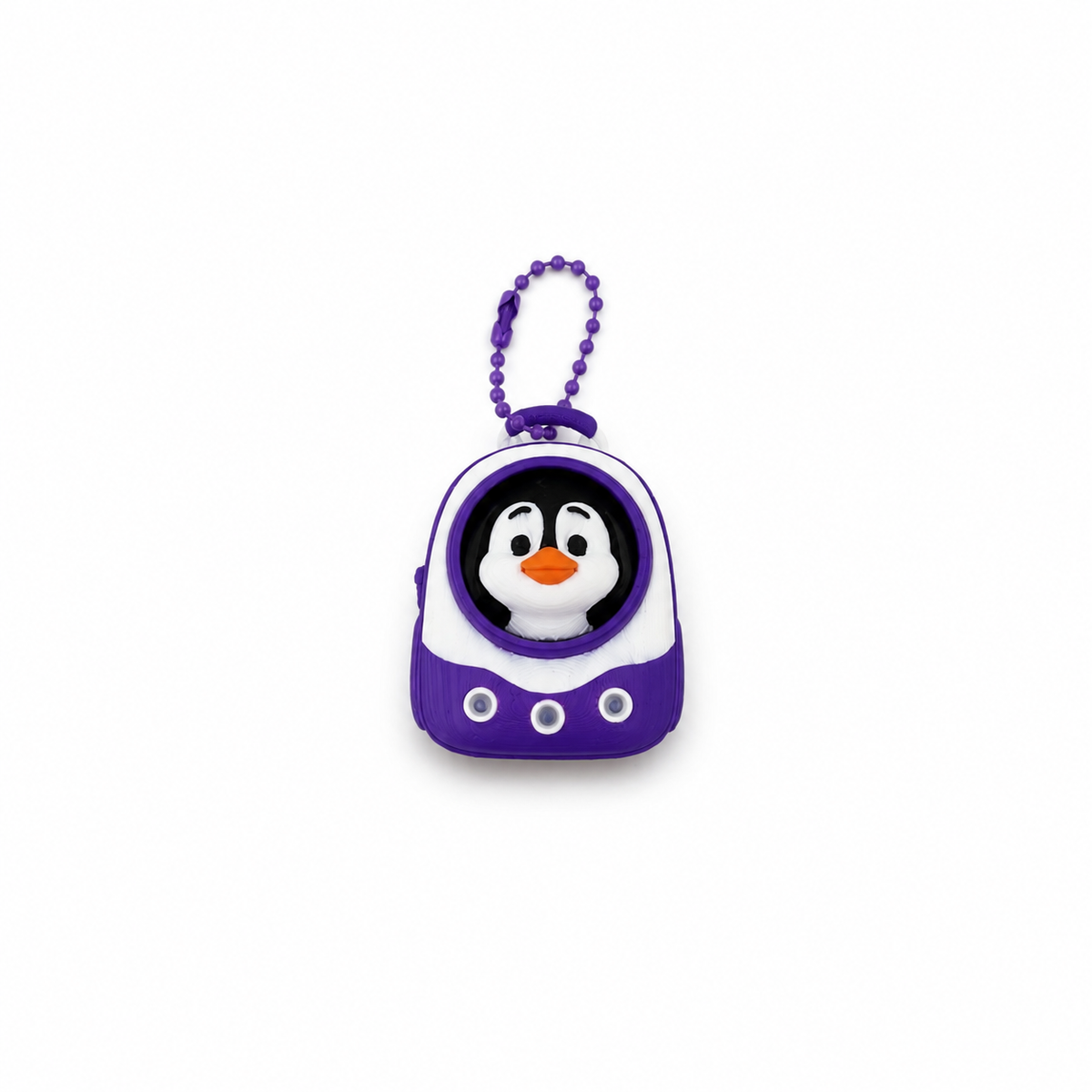 3D Printed Penguin Clicker Keychain | Satisfying Fidget Toy