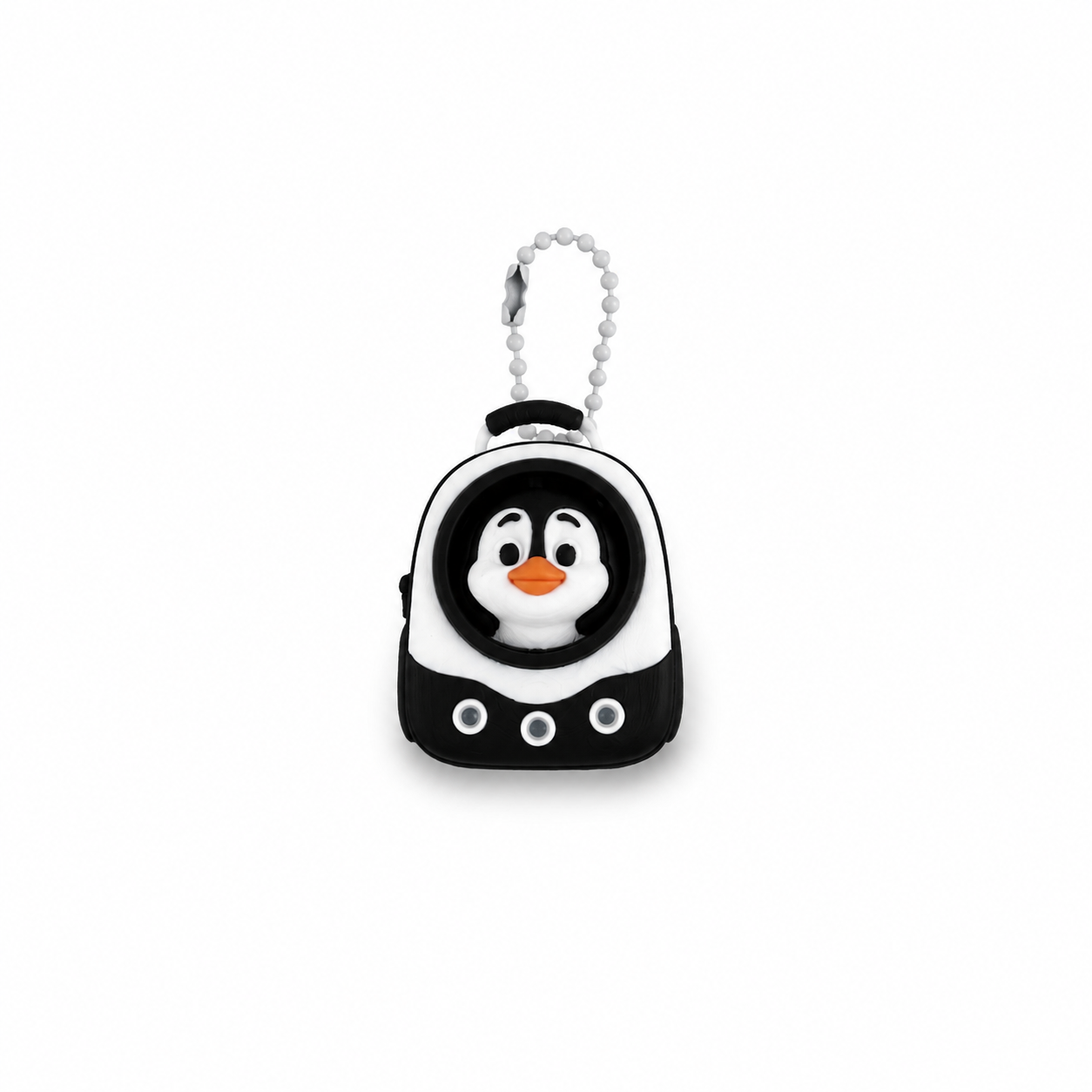 3D Printed Penguin Clicker Keychain | Satisfying Fidget Toy