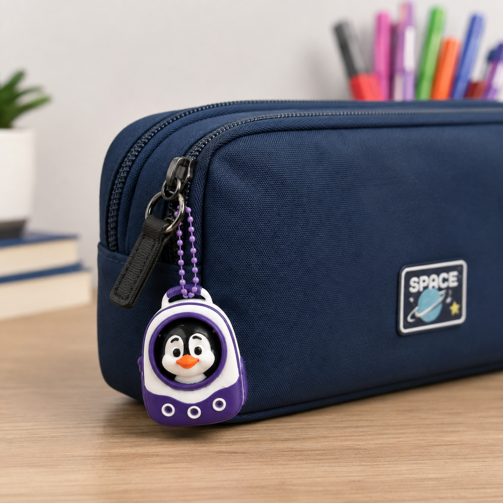 3D Printed Penguin Clicker Keychain | Satisfying Fidget Toy