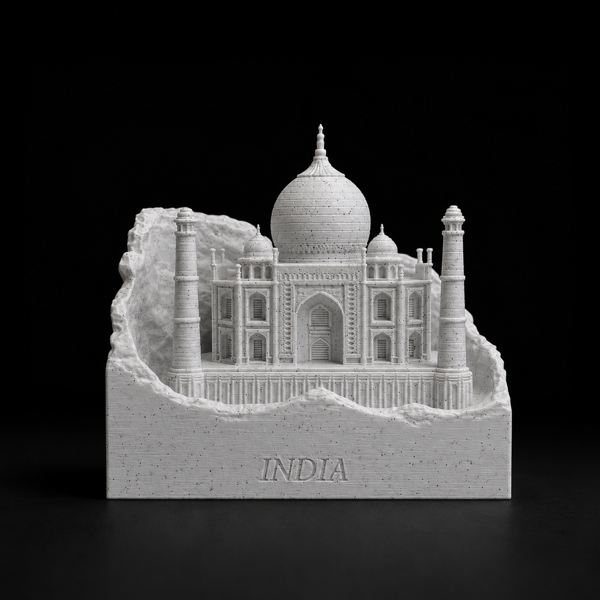 Taj Mahal Miniature – 3D Printed India Landmark Souvenir | Premium Home & Office Décor