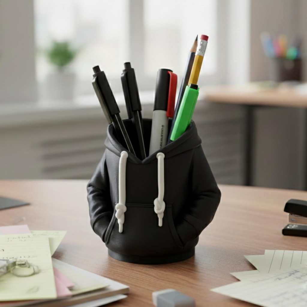 3D ModelNex's Hoodie Pen Holder Desk Organizer