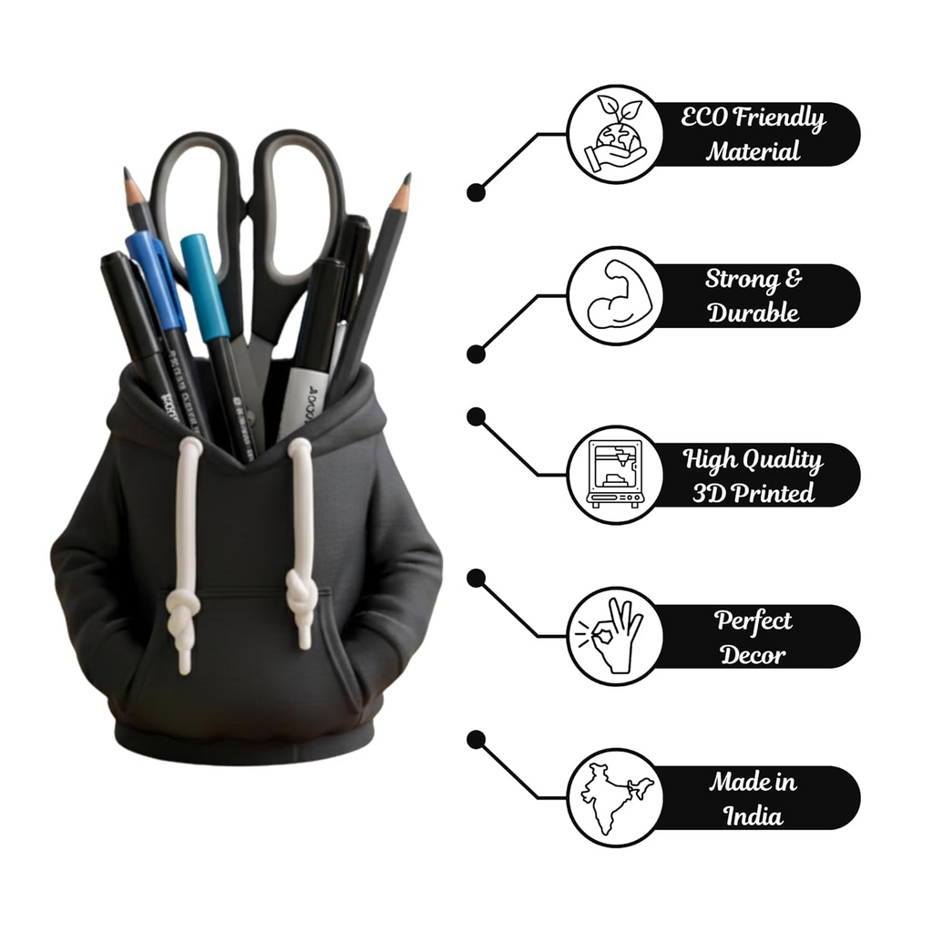 3D ModelNex's Hoodie Pen Holder Desk Organizer