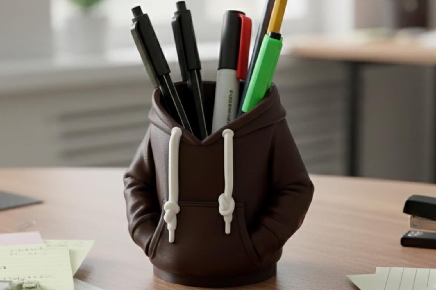 3D ModelNex's Hoodie Pen Holder Desk Organizer
