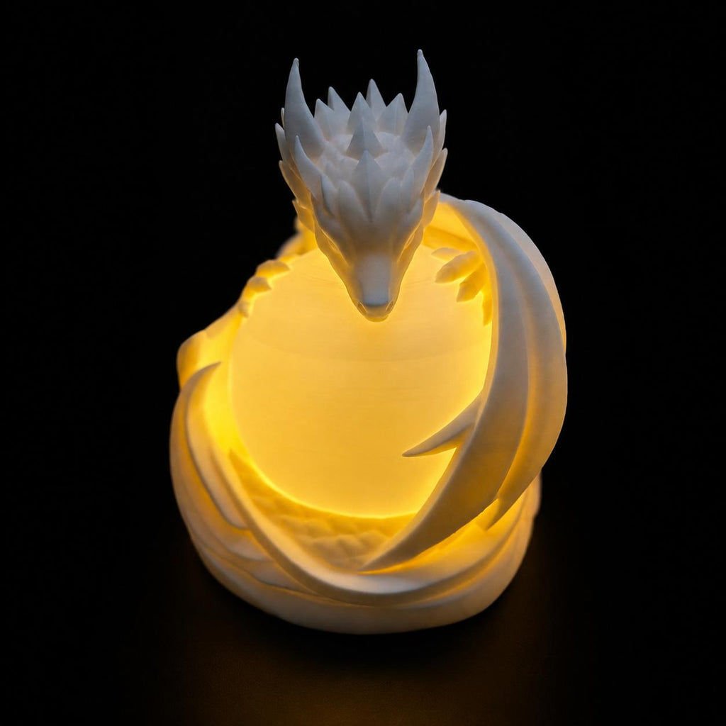 Dragon Sphere Lamp – Fantasy Dragon Night Light with Warm Ambient Glow