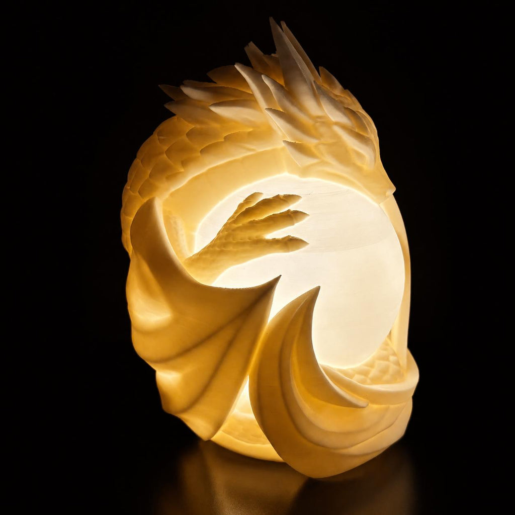 Dragon Sphere Lamp – Fantasy Dragon Night Light with Warm Ambient Glow