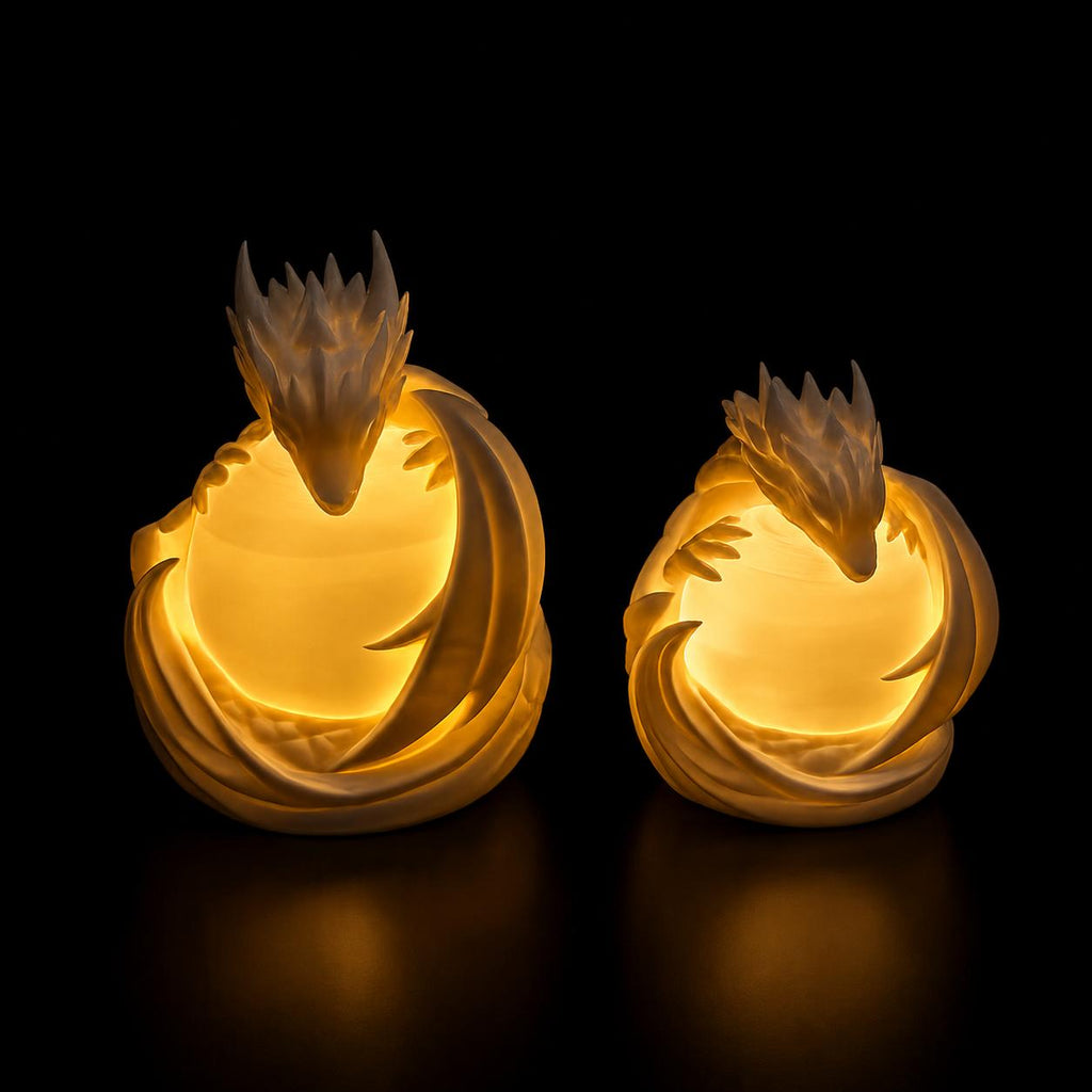 Dragon Sphere Lamp – Fantasy Dragon Night Light with Warm Ambient Glow