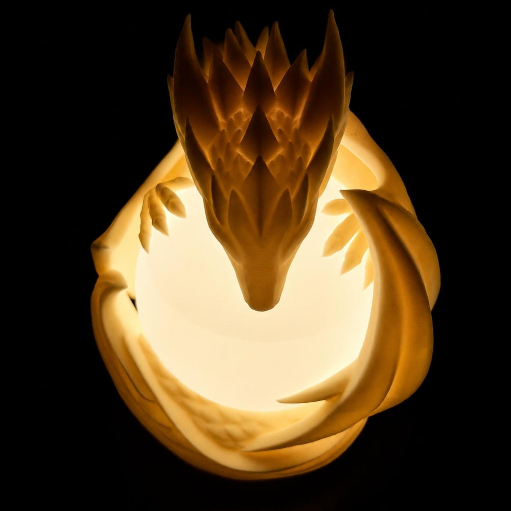 Dragon Sphere Lamp – Fantasy Dragon Night Light with Warm Ambient Glow