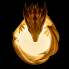Dragon Sphere Lamp – Fantasy Dragon Night Light with Warm Ambient Glow