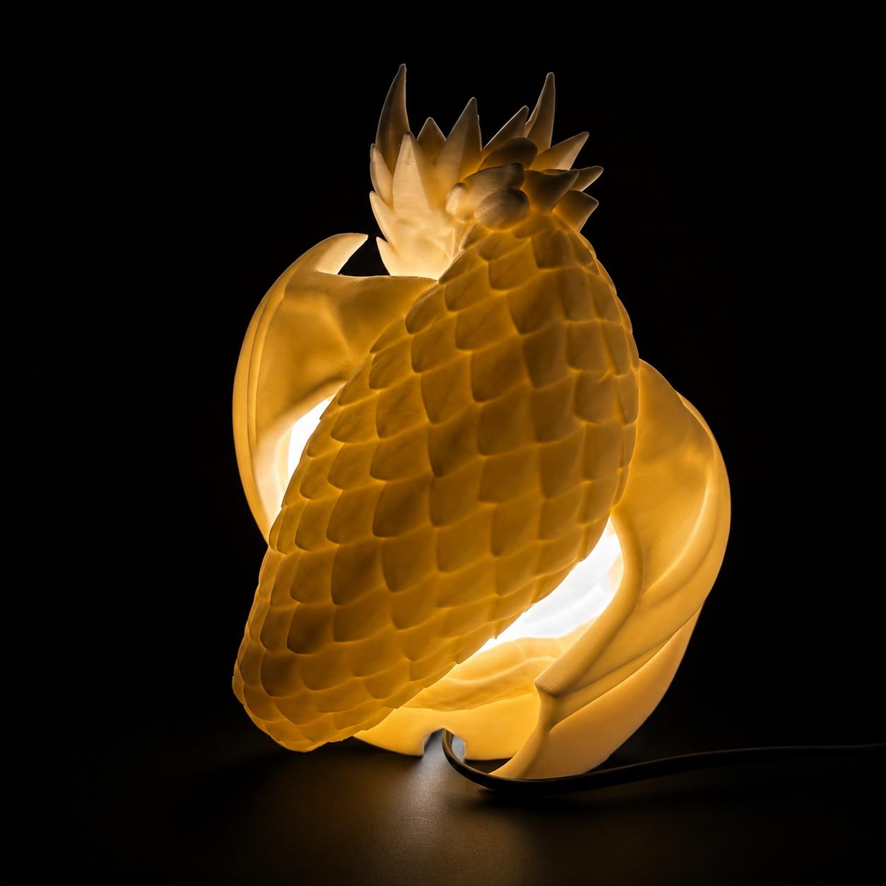Dragon Sphere Lamp – Fantasy Dragon Night Light with Warm Ambient Glow