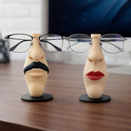 Funny Nose Eyeglass Holder Stand – Male & Female Specs Holder | Desk Organizer for Glasses | 3D Printed Eyewear Stand